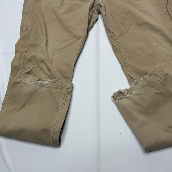 Carhartt Tan Work Pants Relaxed Fit Men’s Size (See Measurements) - Picture 5 of 7